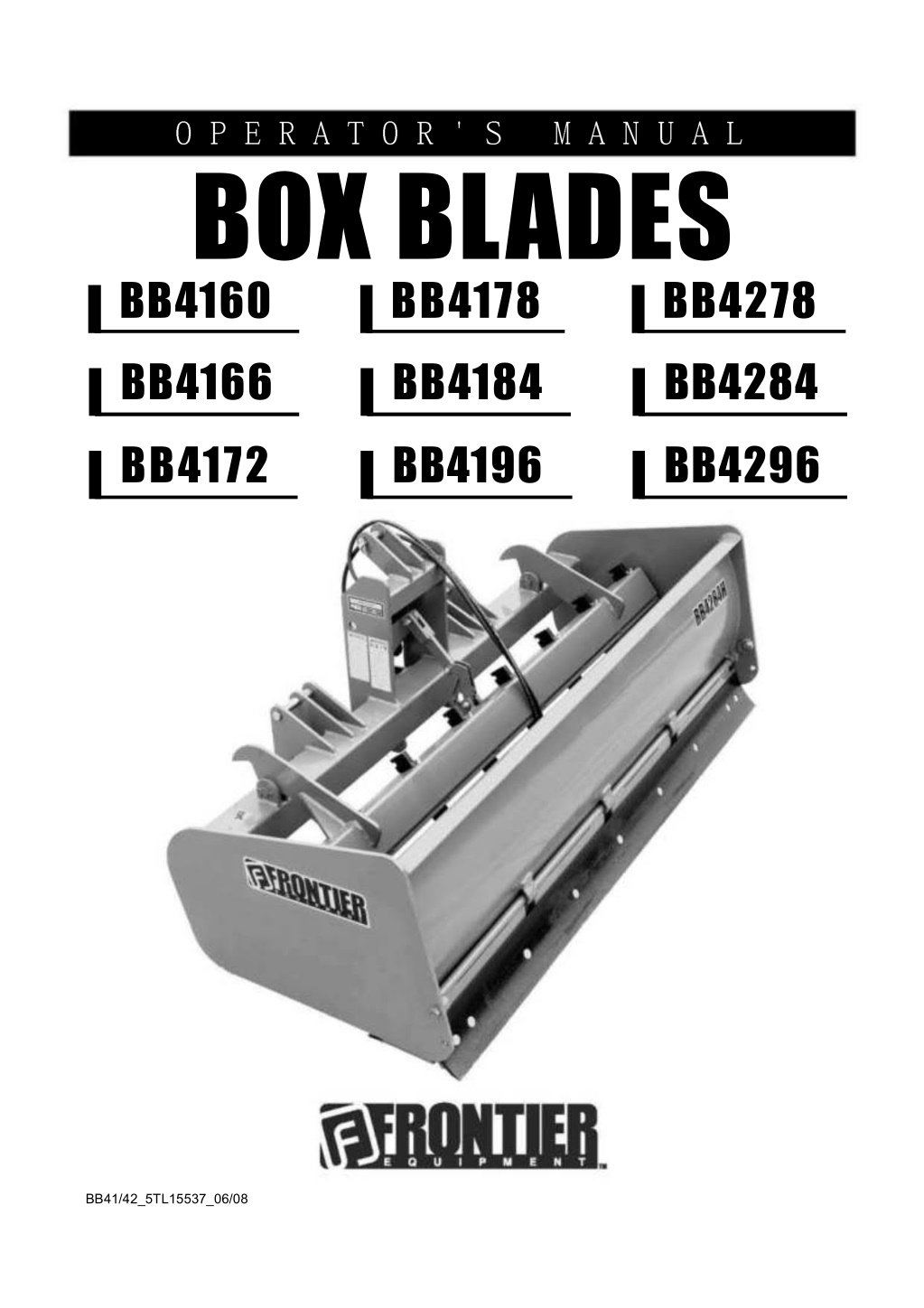 box blades l.w