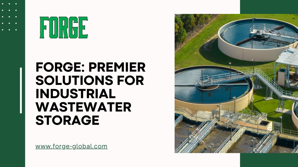forge premier solutions for industrial wastewater l.w