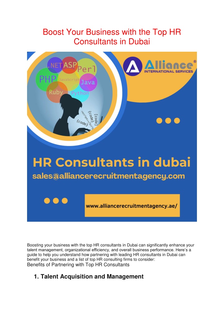 boost your business with the top hr consultants n.w
