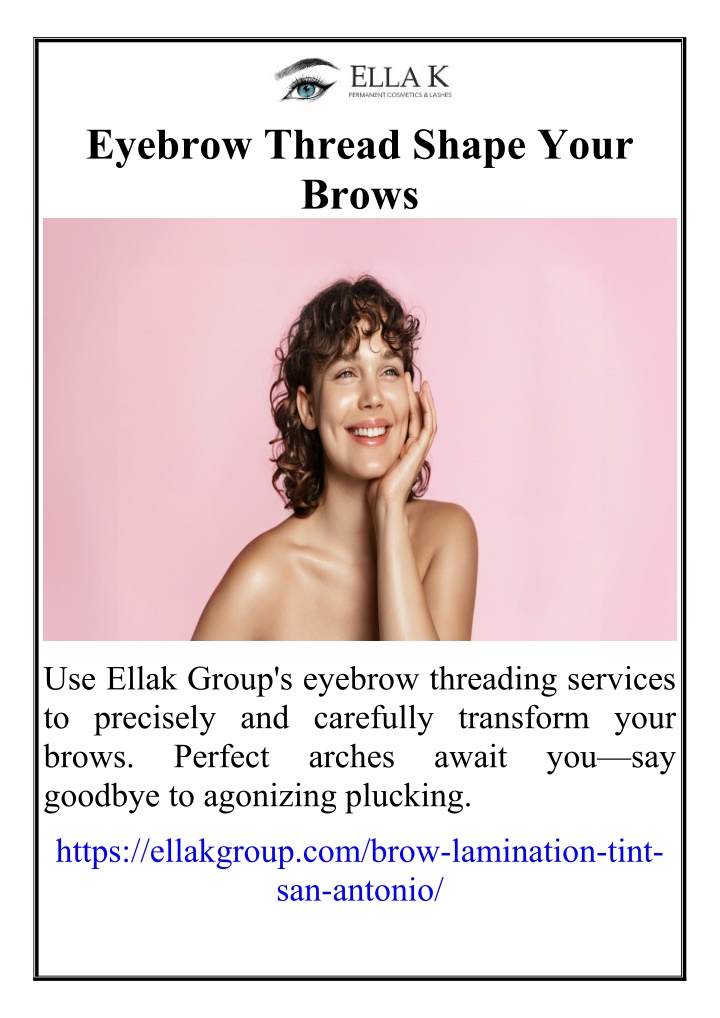 eyebrow thread shape your brows n.w