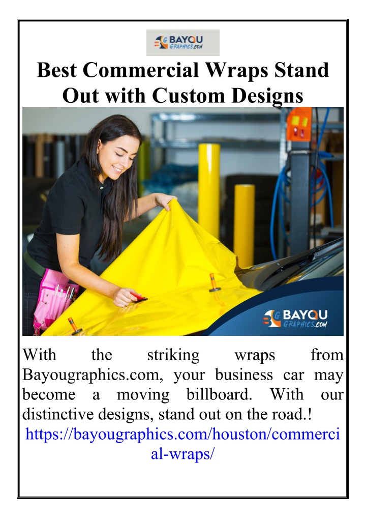 best commercial wraps stand out with custom n.w
