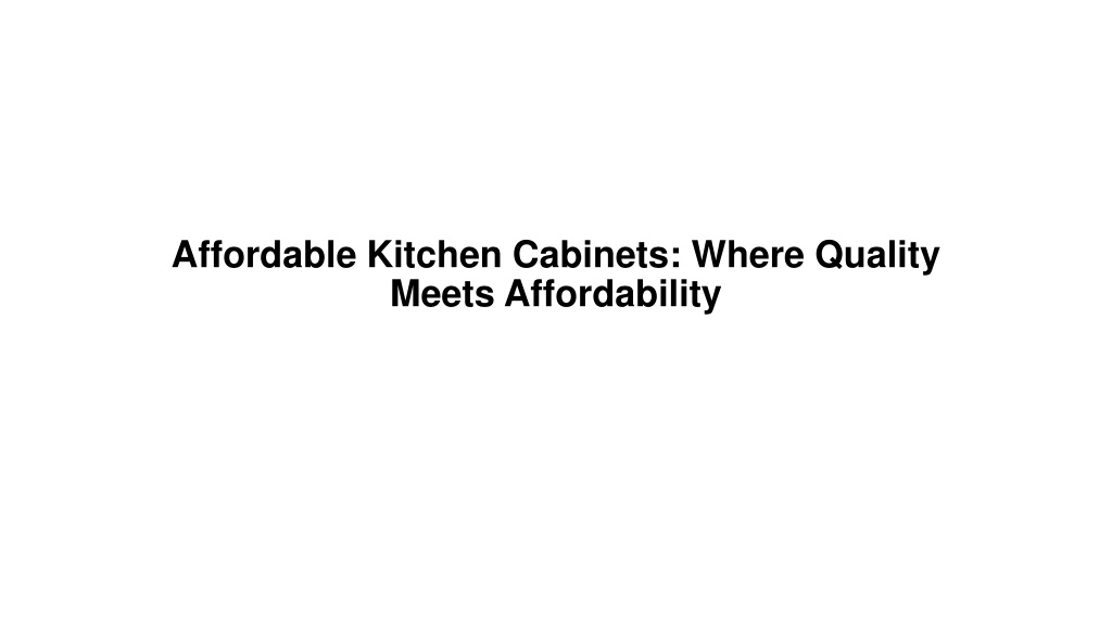 affordable kitchen cabinets where quality meets l.w