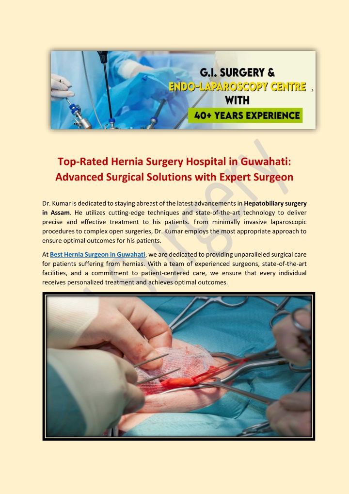 top rated hernia surgery hospital in guwahati n.w