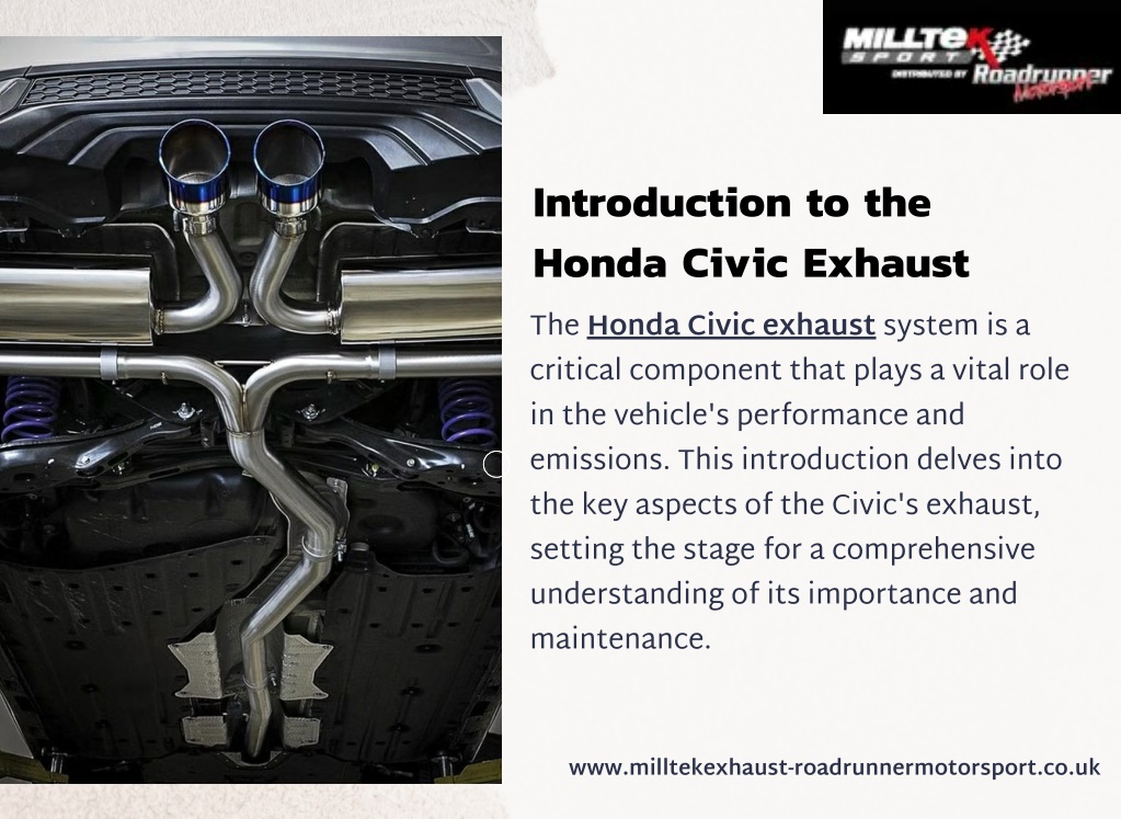 introduction to the honda civic exhaust l.w