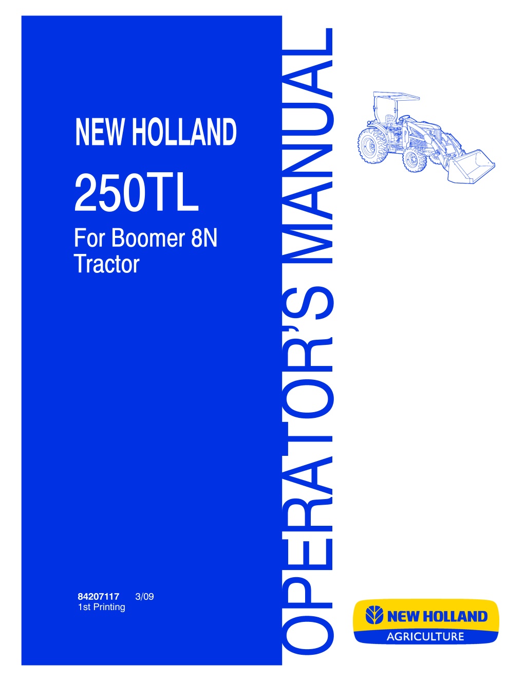 250tl for boomer 8n tractor l.w