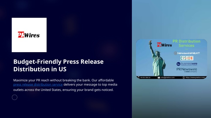 budget friendly press release distribution in us n.w