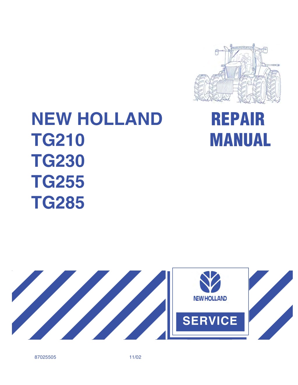 repair manual l.w