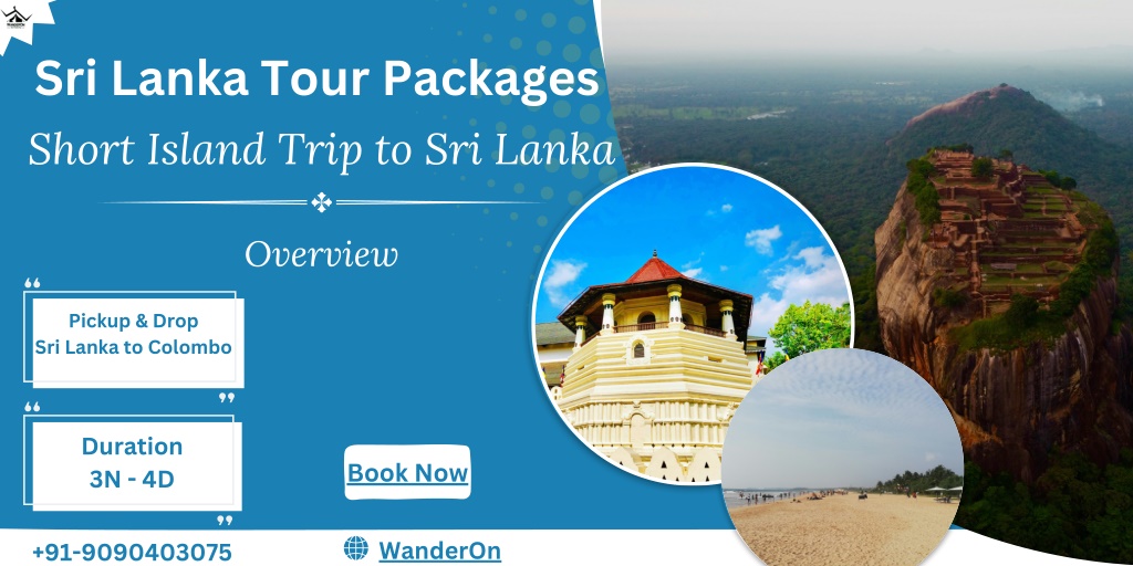 sri lanka tour packages short island trip l.w