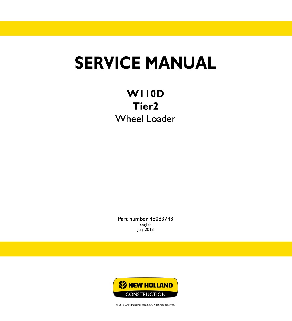 service manual l.w