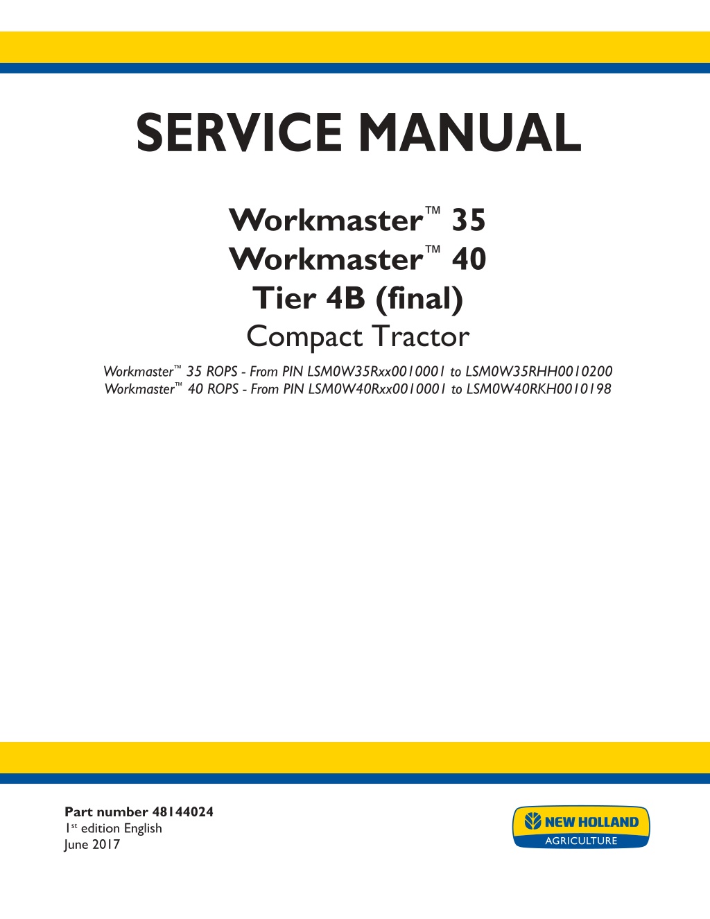 service manual l.w